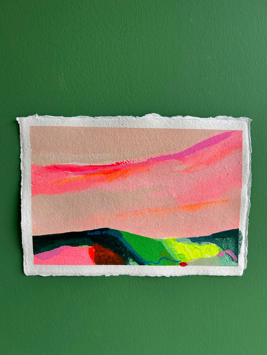 A5 Landscape study 1