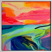 Load image into Gallery viewer, Abstract painting with vibrant colors 
